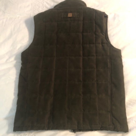 Rainforest Hunter Green Quilted Vest - Picture 6 of 6